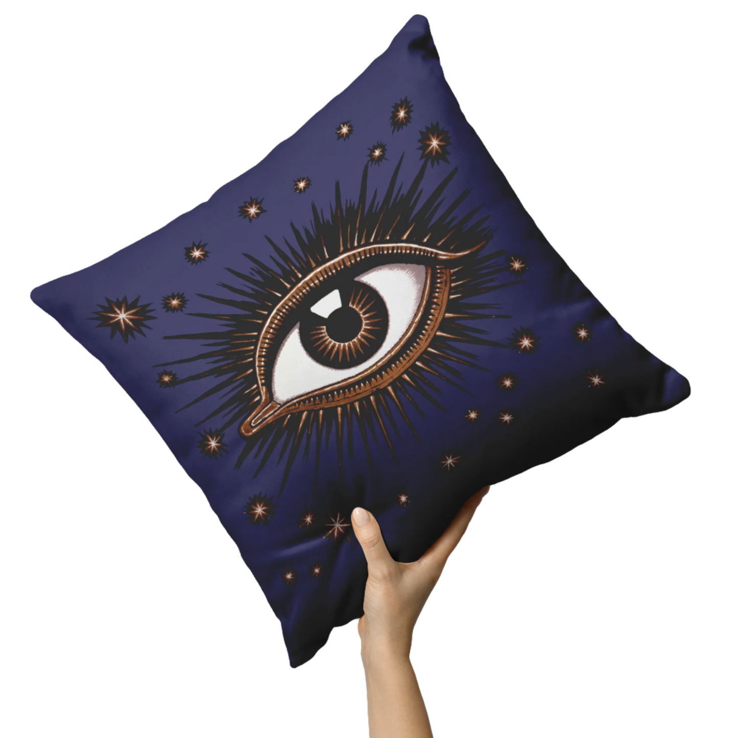 "All Seeing Eye" - Throw Pillow (Violet)