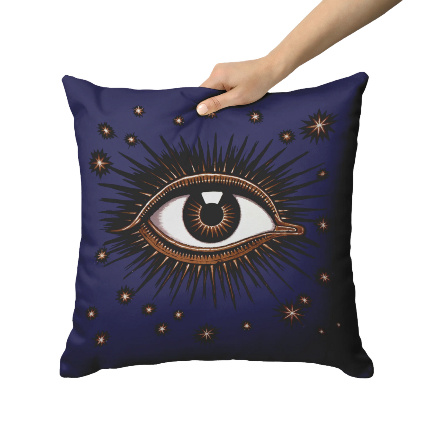 "All Seeing Eye" - Throw Pillow (Violet)