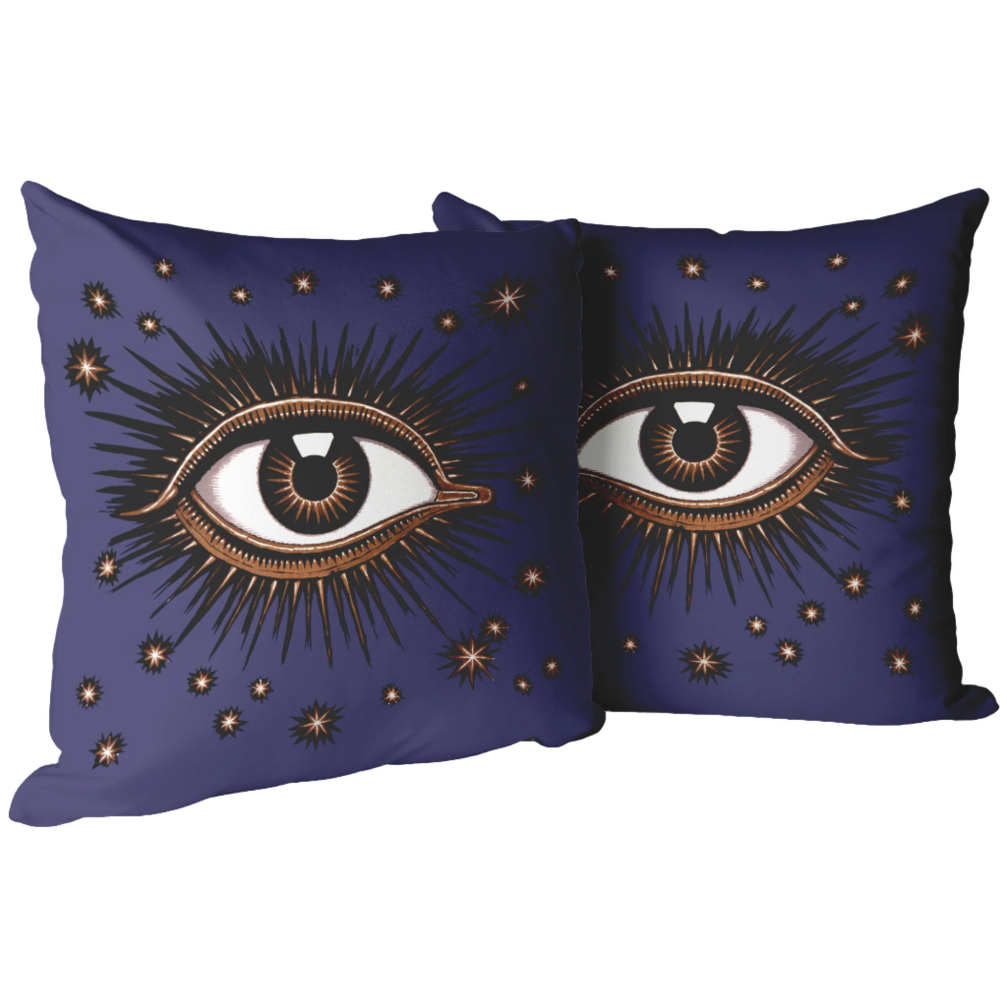 "All Seeing Eye" - Throw Pillow (Violet)