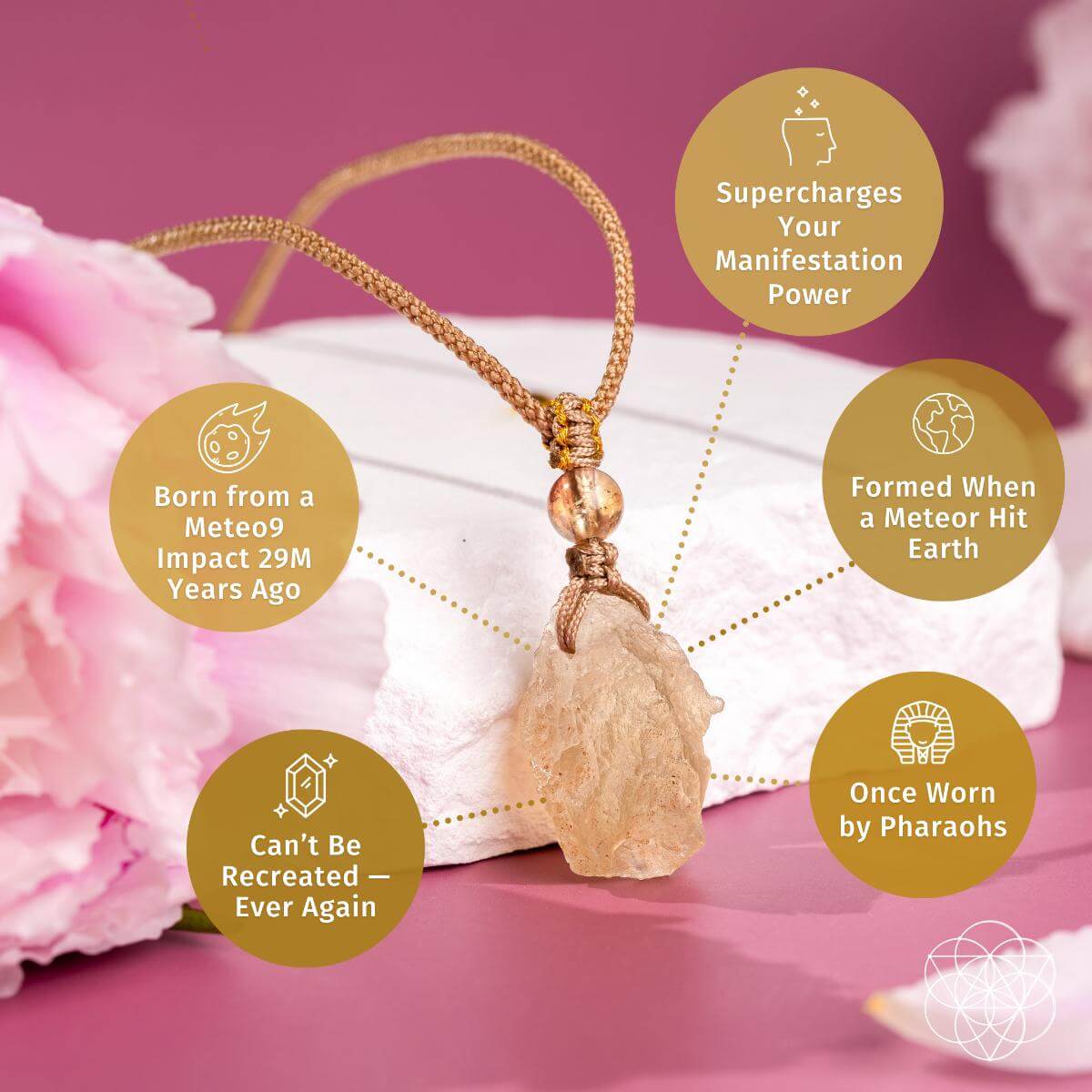 Libyan Desert Glass Pendant