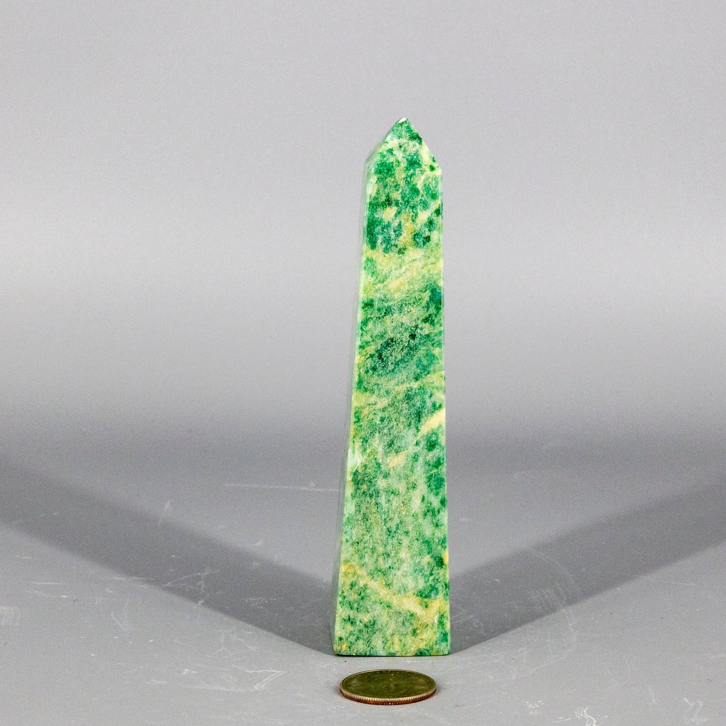 Aventurine Tall Quartz Obelisk Tower