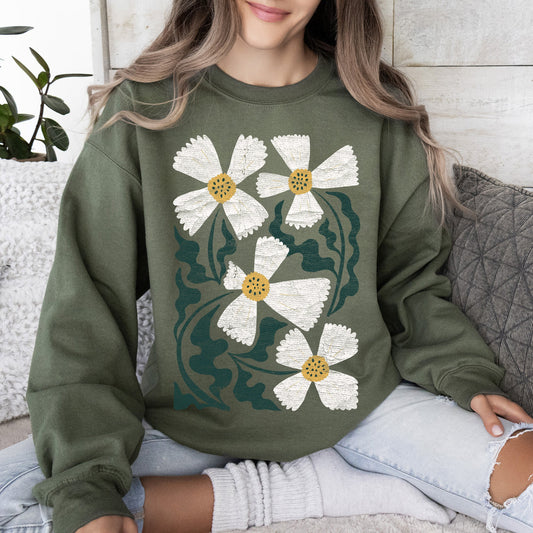 Boho Flowers - Sweatshirt