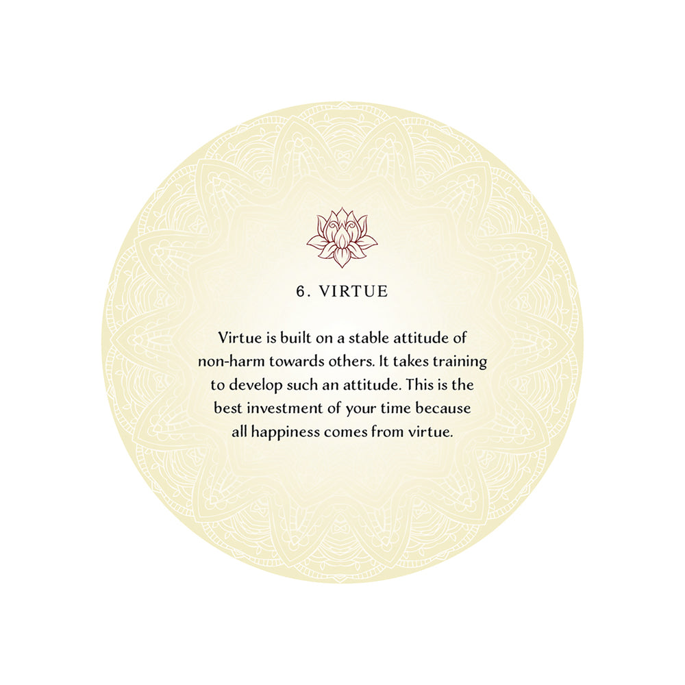 Buddhism Oracle Cards: The Science of Peace & Happiness