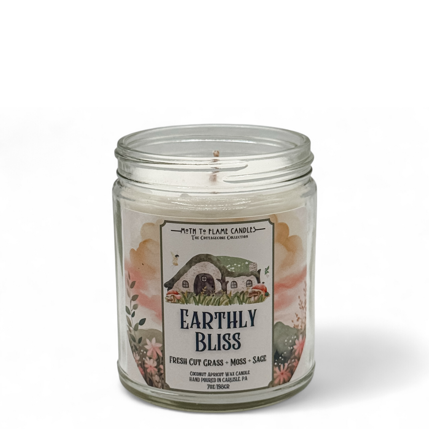 Earthly Bliss – 7 oz - Citrus, Lemongrass, Fresh Grass, Sage, Moss