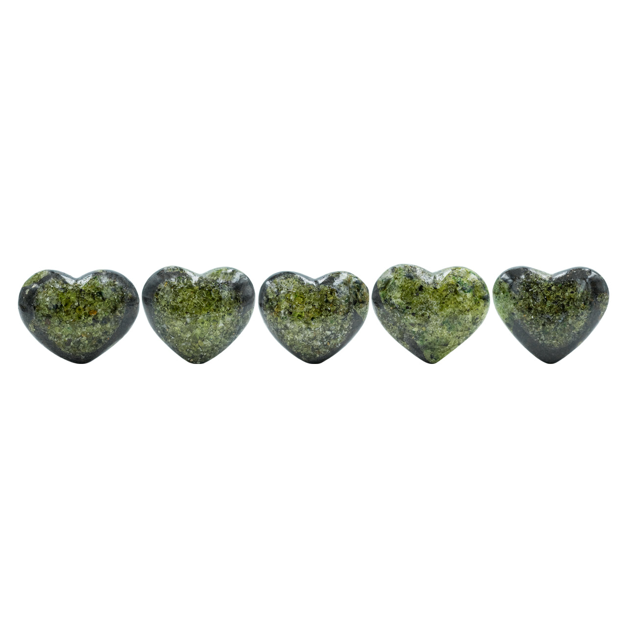Starborn Arizona Peridot Heart 32-35mm - 1 Piece