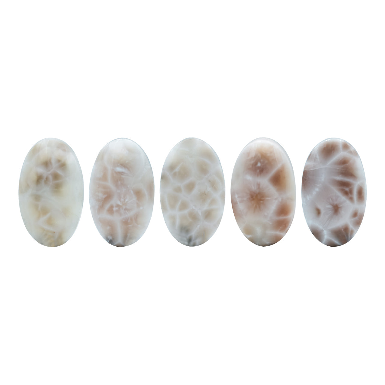 Starborn Pink Natrolite Oval Cabochon (18x30mm) - 1 Piece