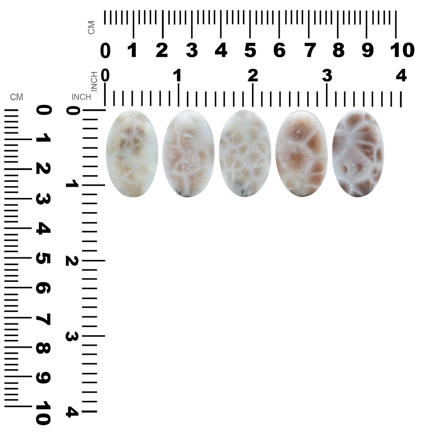 Starborn Pink Natrolite Oval Cabochon (18x30mm) - 1 Piece