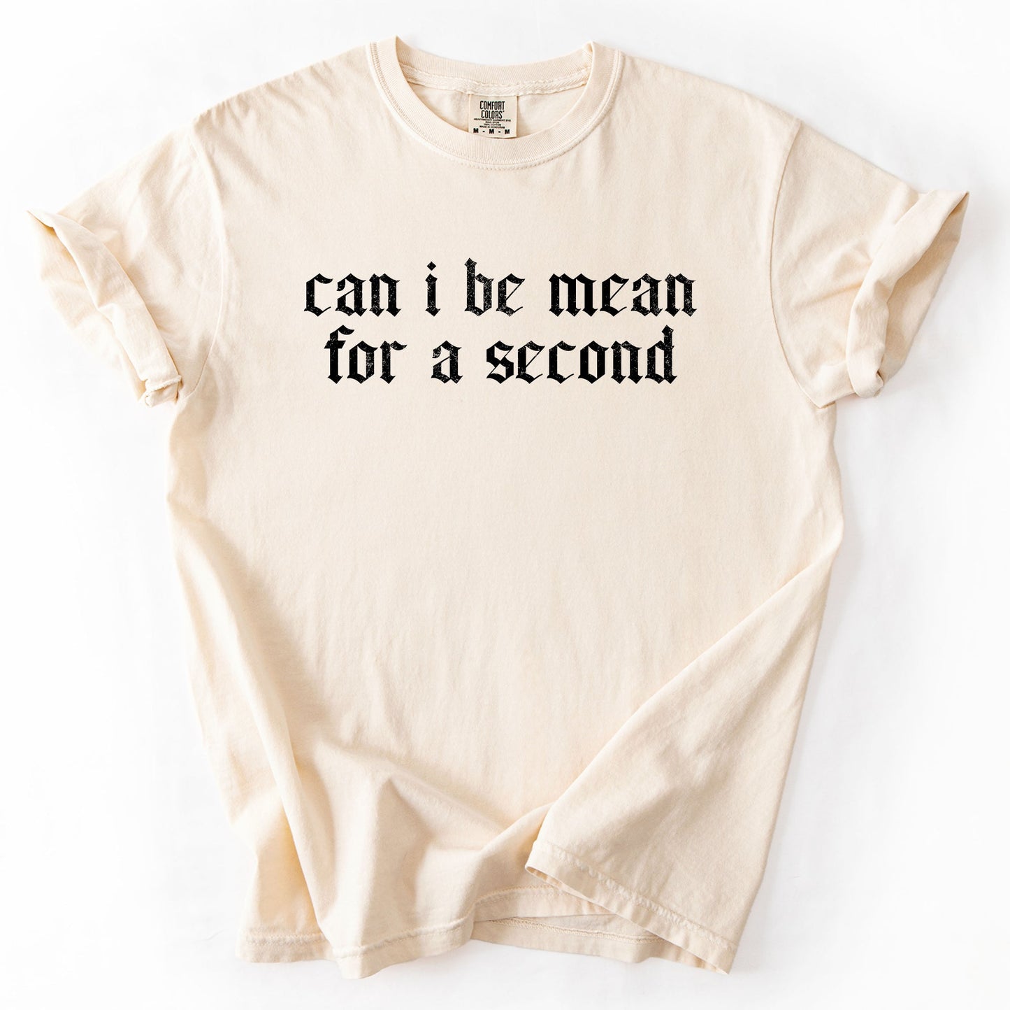 "Can I Be Mean For A Second?" - Comfort Colors TShirt