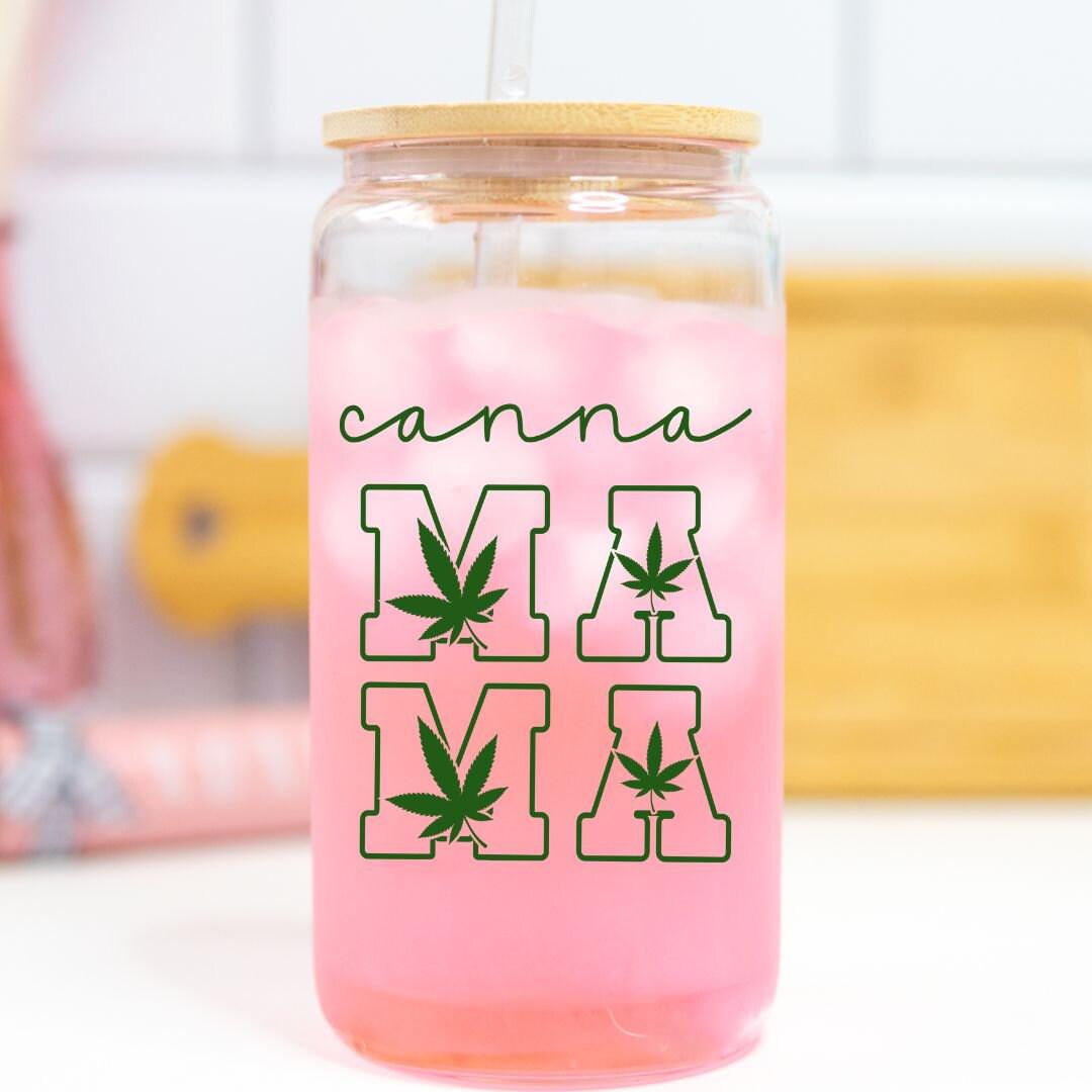 CannaMama Glass Can Cup