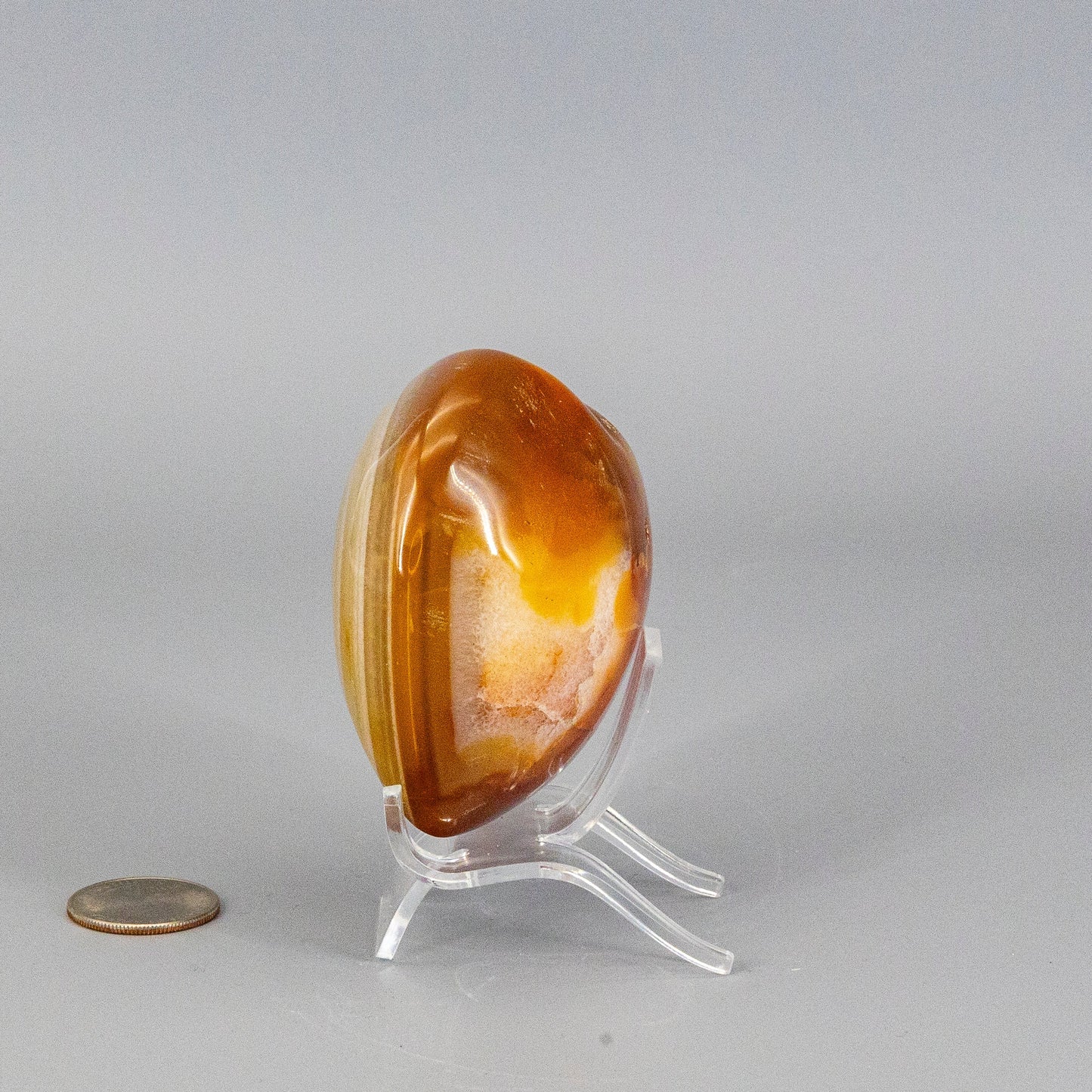 Carnelian Agate Heart