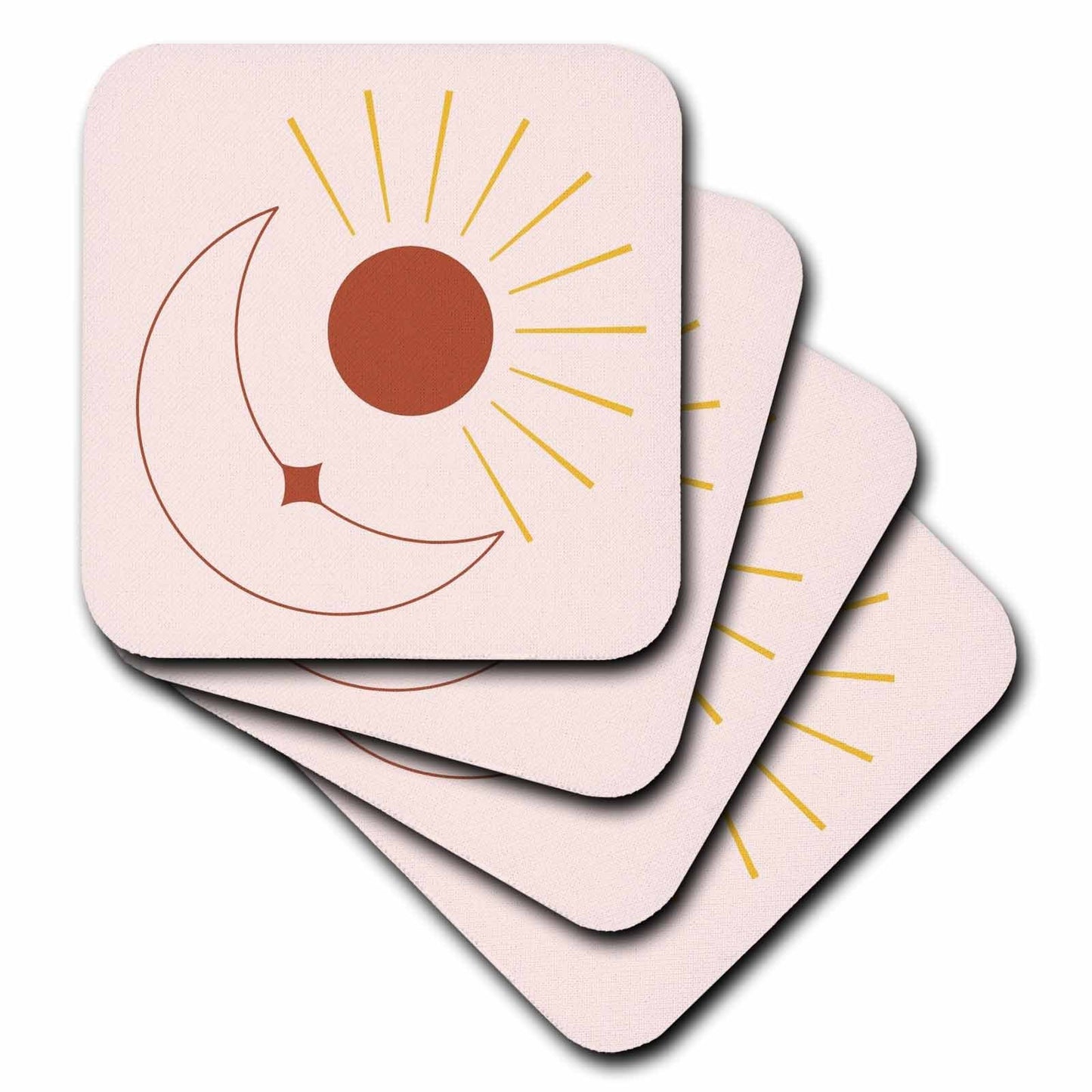 Sun with Moon - Coasters