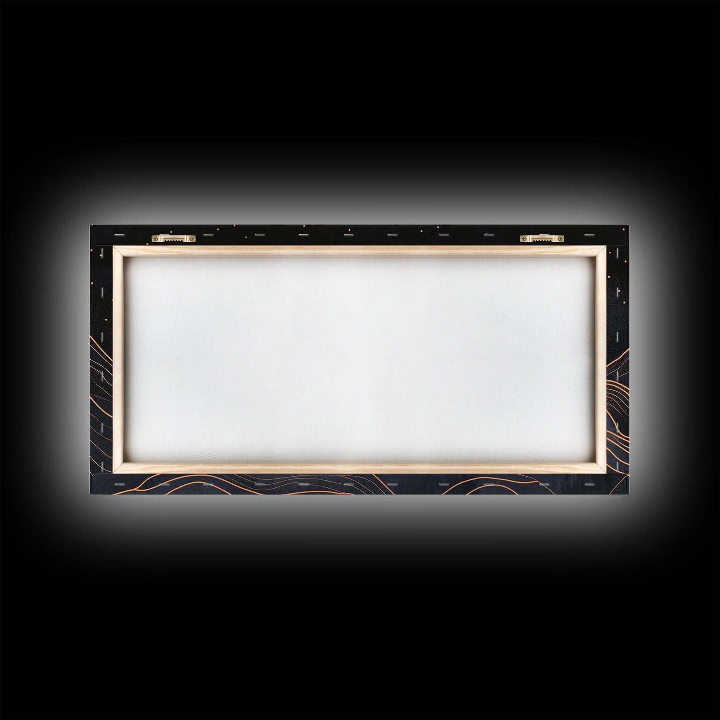 Art Deco Moon Art