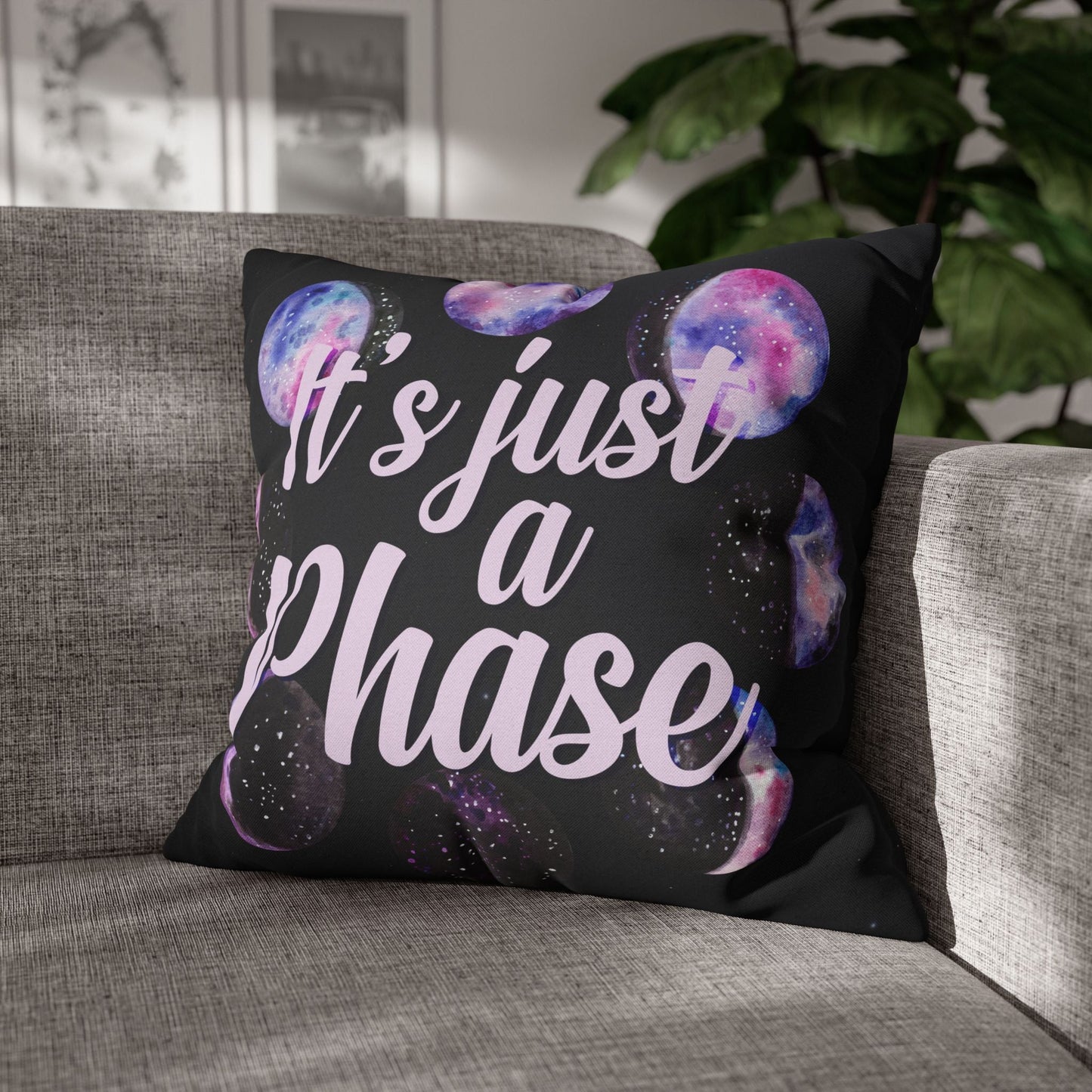 Moon Phase - Throw Pillow