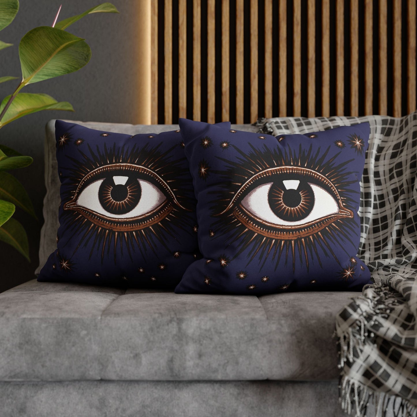 "All Seeing Eye" - Throw Pillow (Violet)