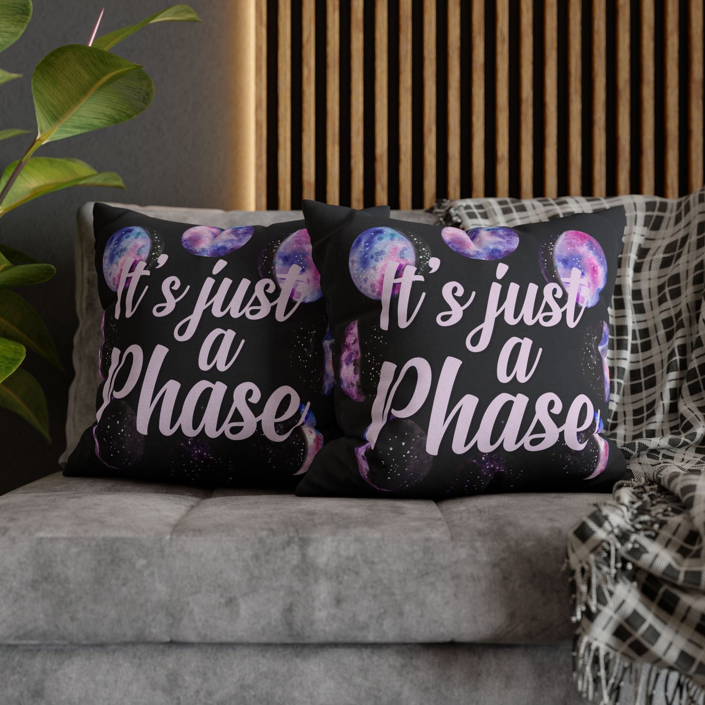 Moon Phase - Throw Pillow