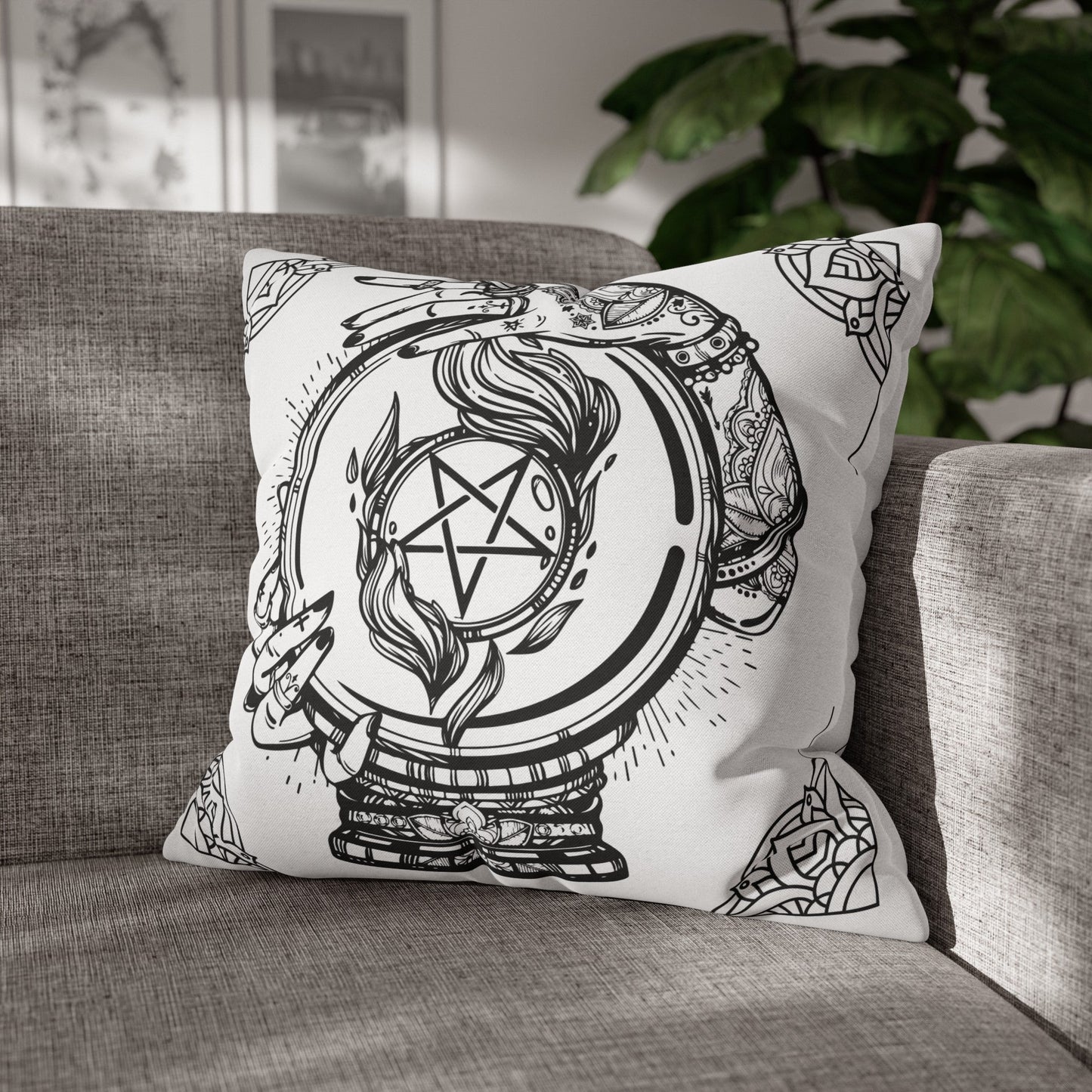 Psychic Reader - Throw Pillow