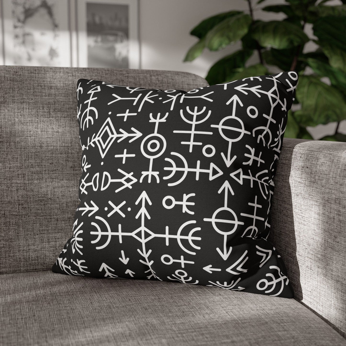 Viking Talisman - Throw Pillow
