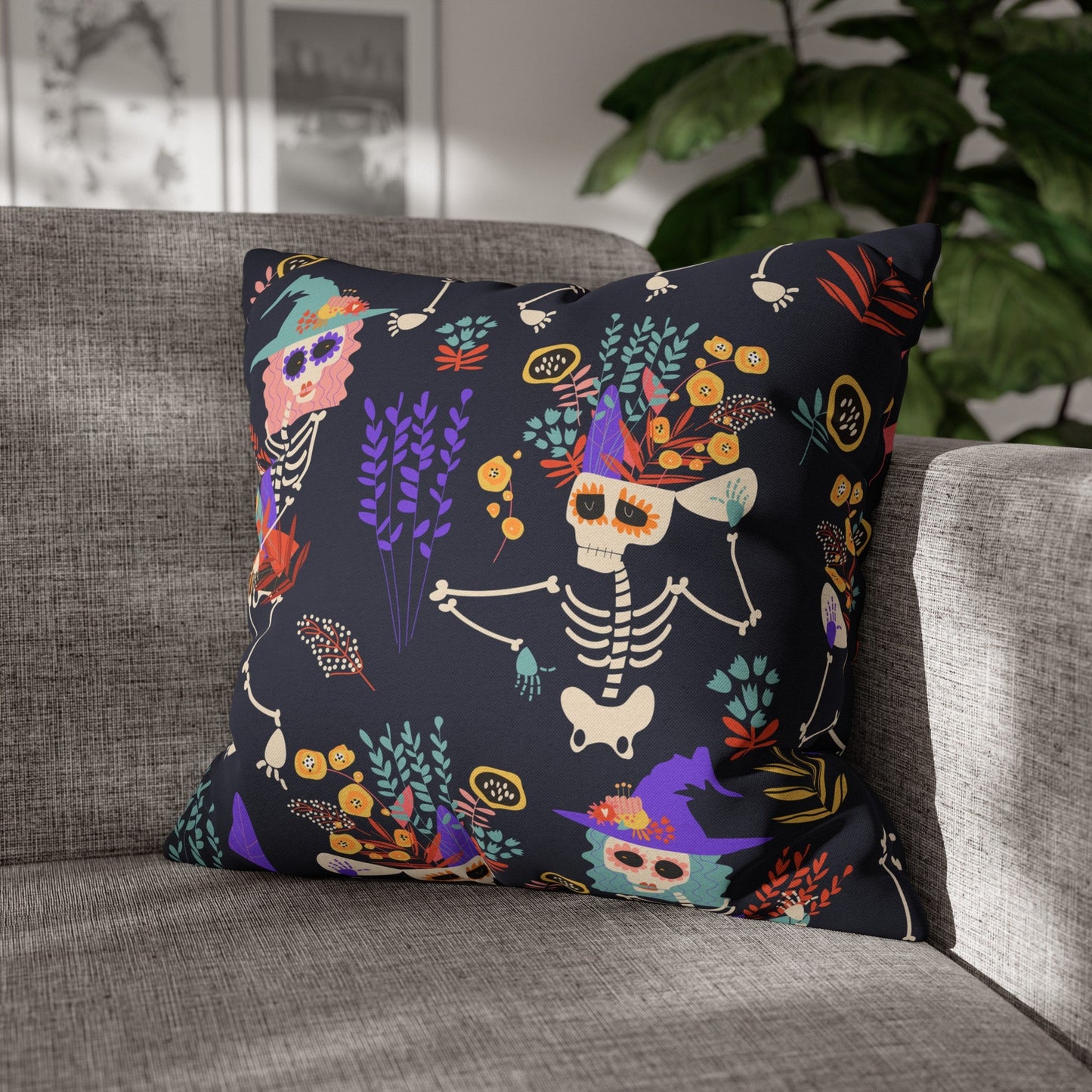 Day Of The Dead - Throw Pillow