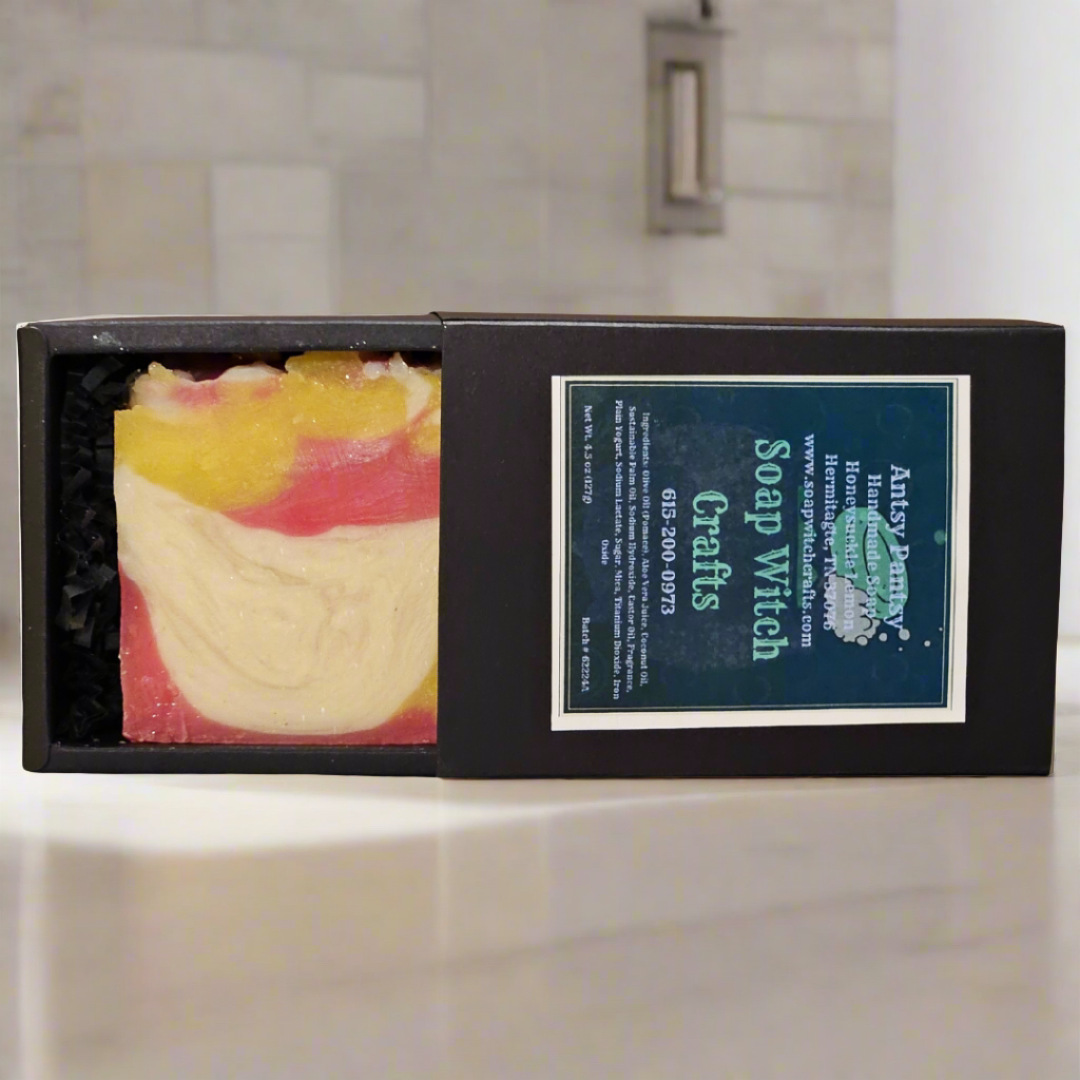 Honeysuckle Lemon -- Handmade Soap