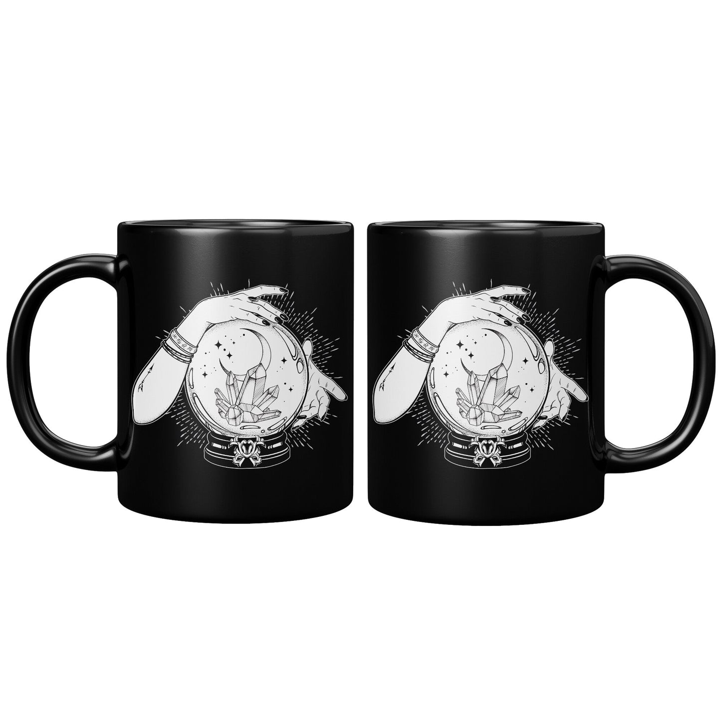 Crystal Ball Ceramic Mug, 11oz