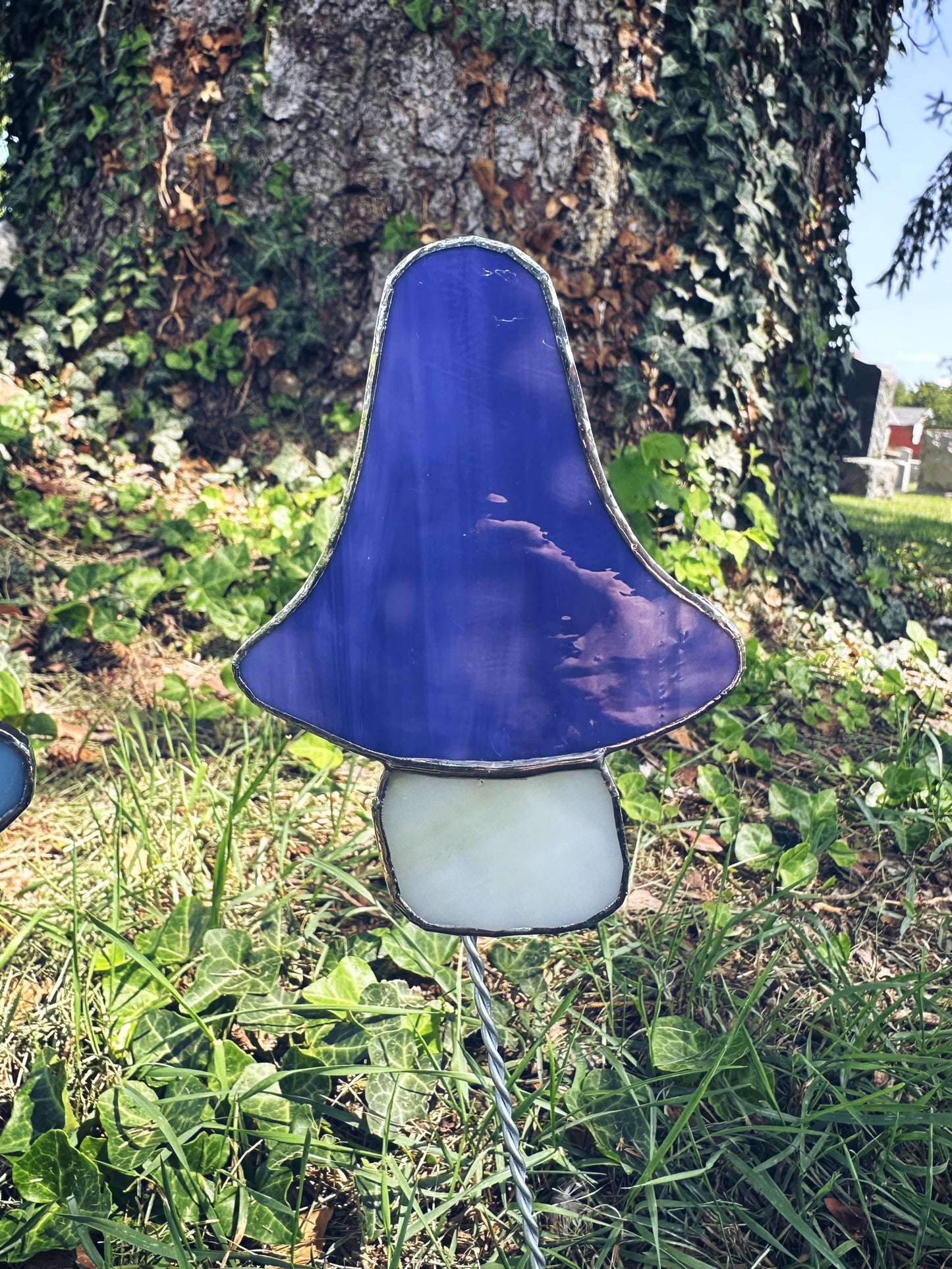Mushroom Garden Stake