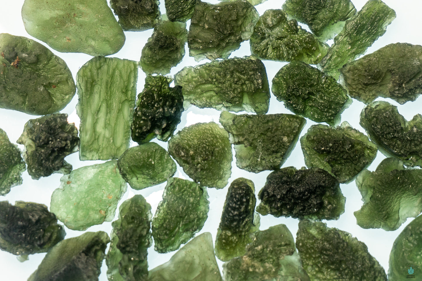 Geniune Moldavite Pieces