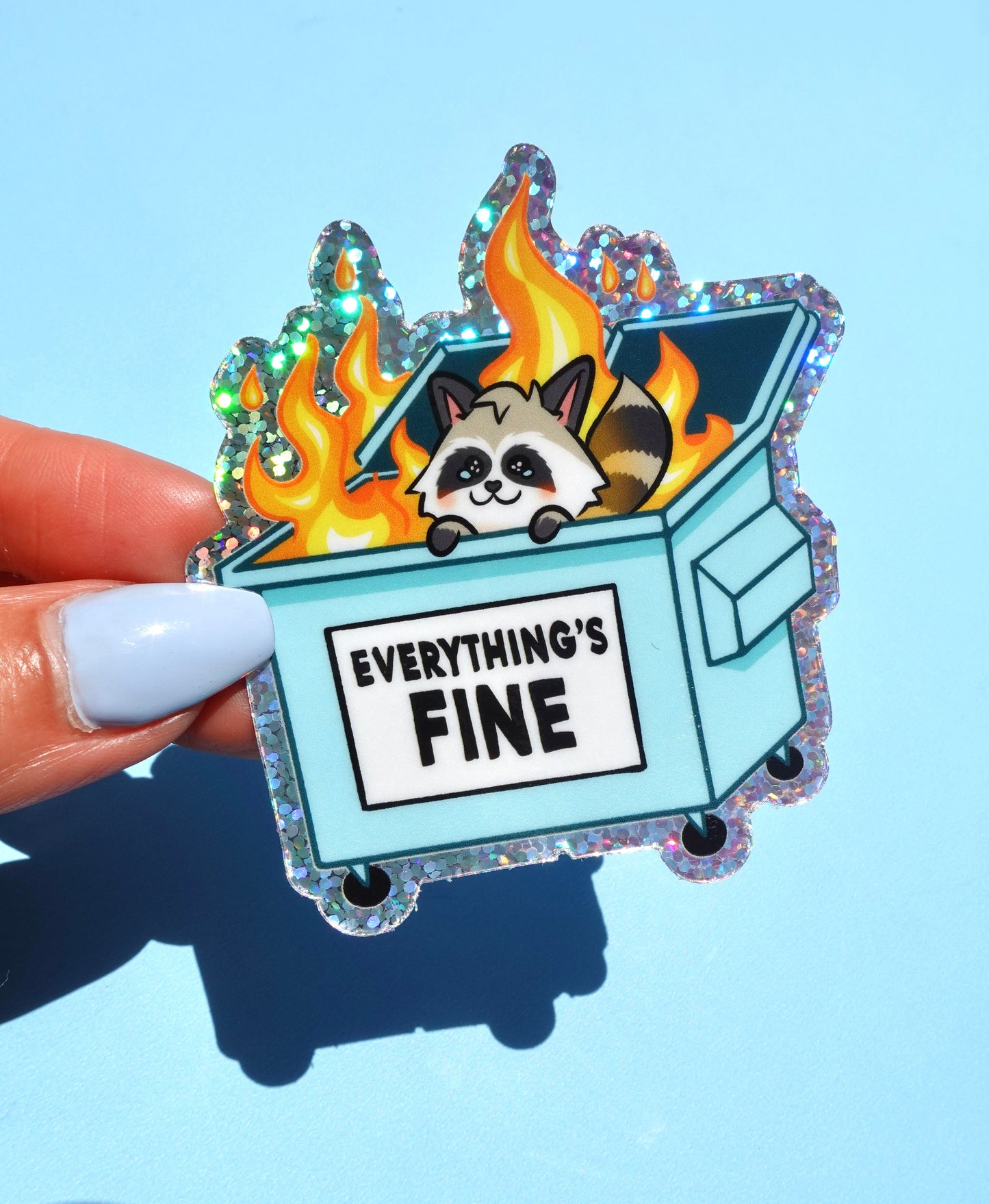 Funny Mental Health Sticker Pack – Holographic Waterproof Vinyl Decals – Discounted Bundle of Anxiety, Therapy & Trauma Humor