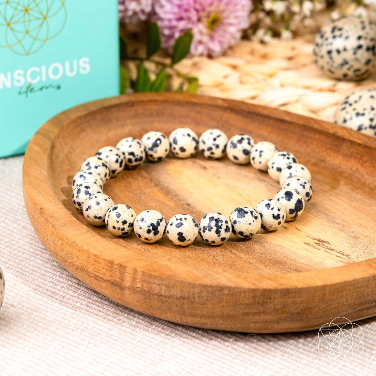 Dalmatian Jasper Bracelet