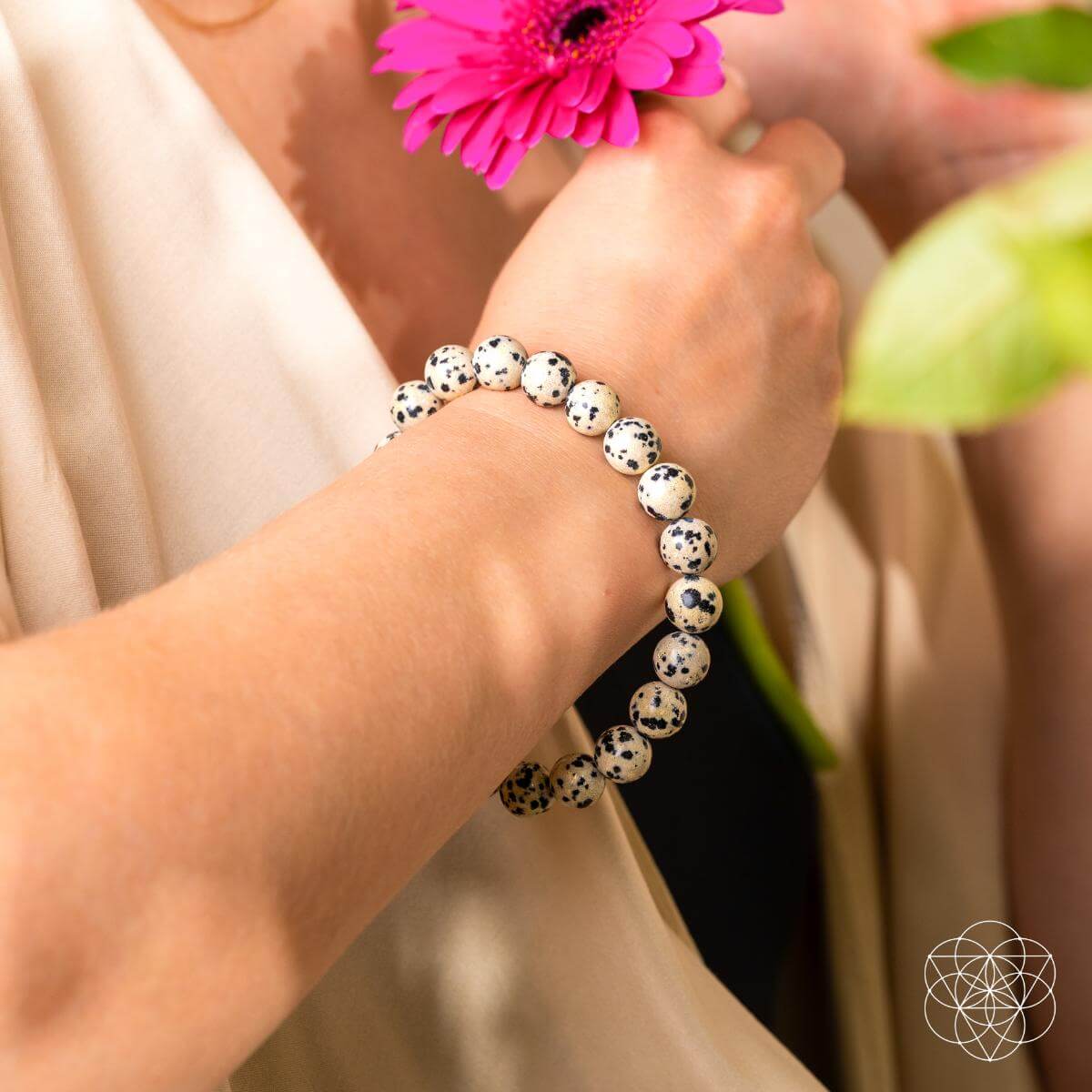 Dalmatian Jasper Bracelet