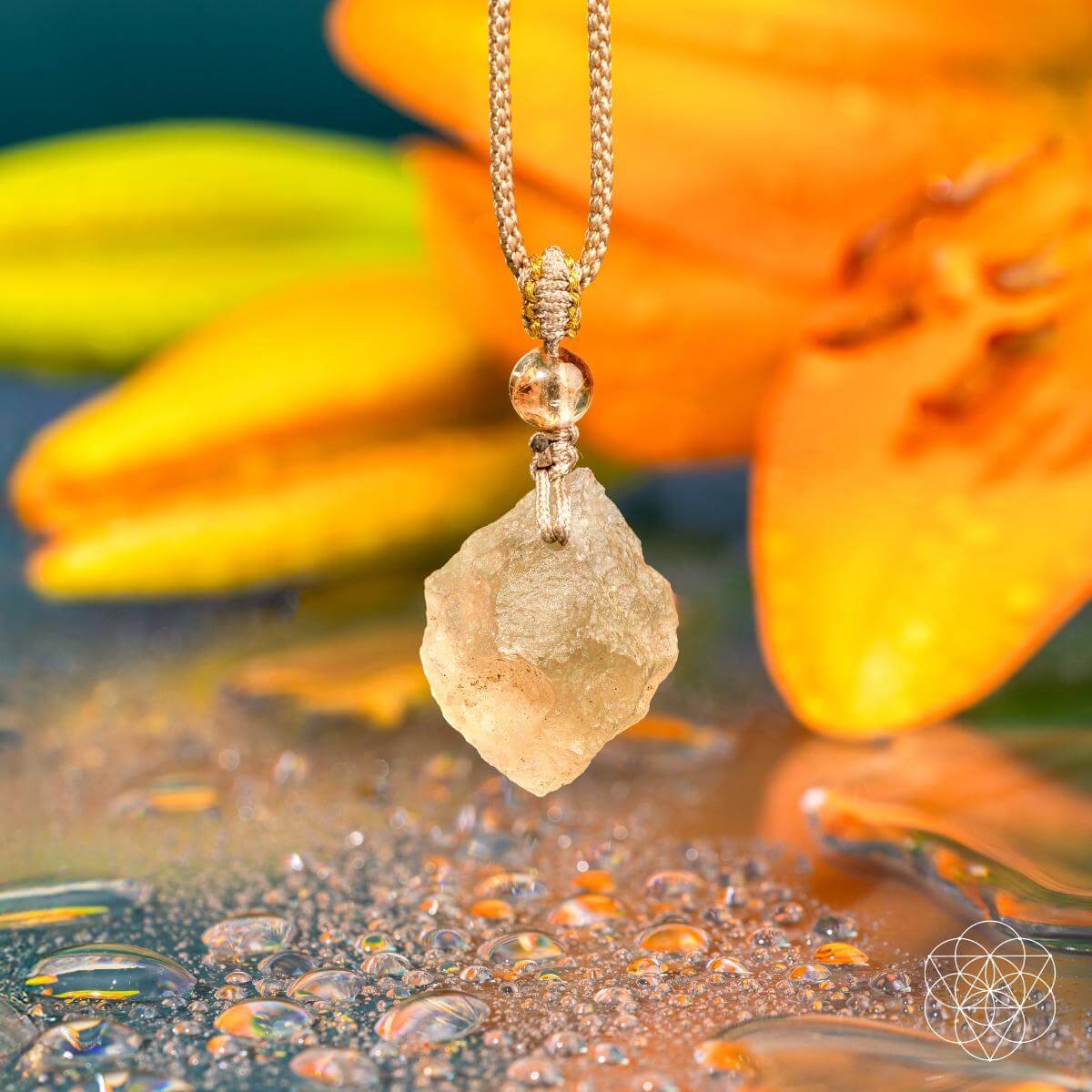 Libyan Desert Glass Pendant