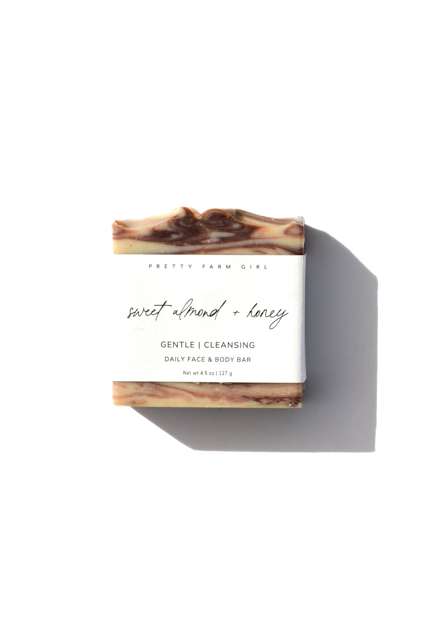 Sweet Almond + Honey -- Handmade Tallow Soap Bar