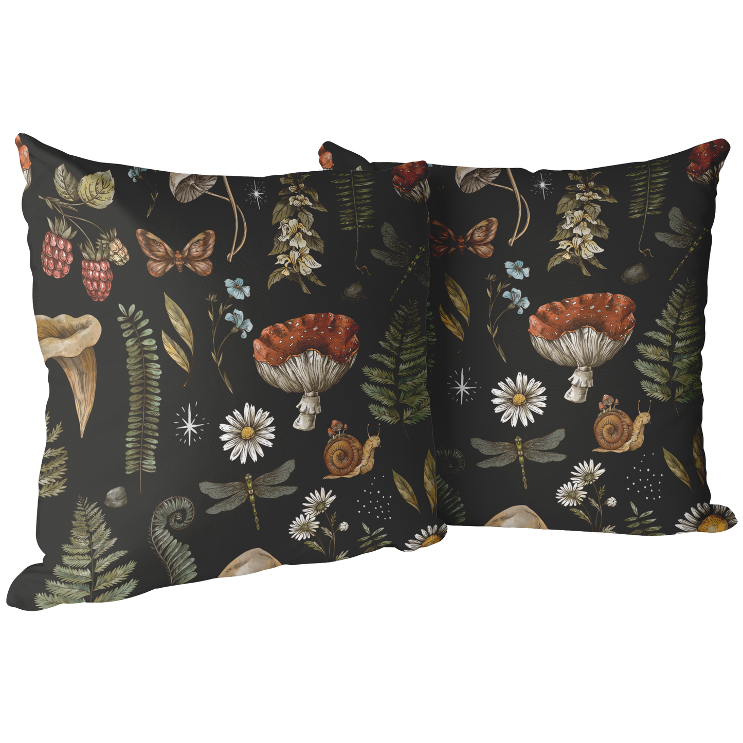 Dark Forest - Throw Pillow