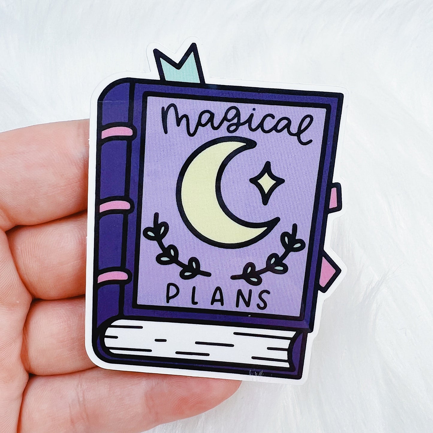 Magical Plans Vinyl Sticker Die Cut