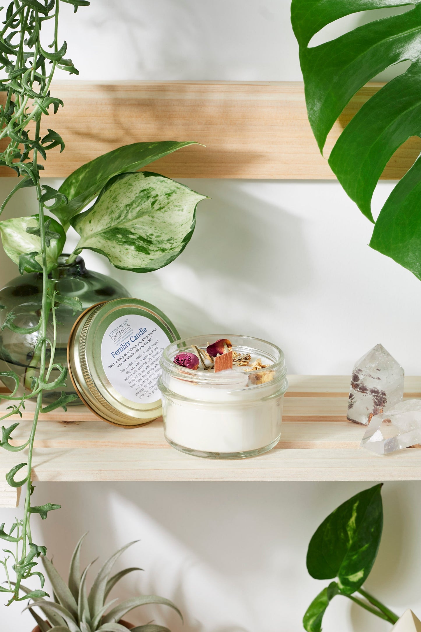 Fertility candle / crystal candle