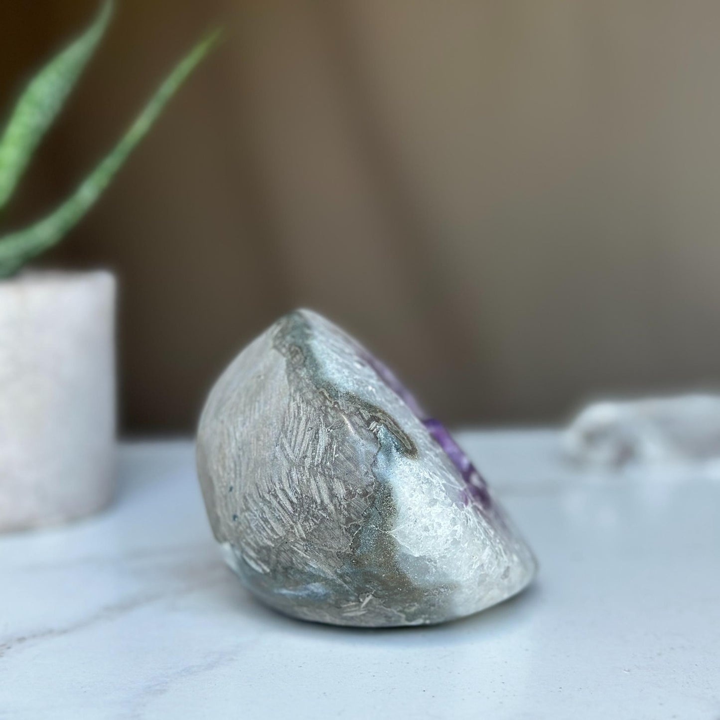 Amethyst cave, amazing small cave geodes, amethysts crystals for decoration, healing crystals