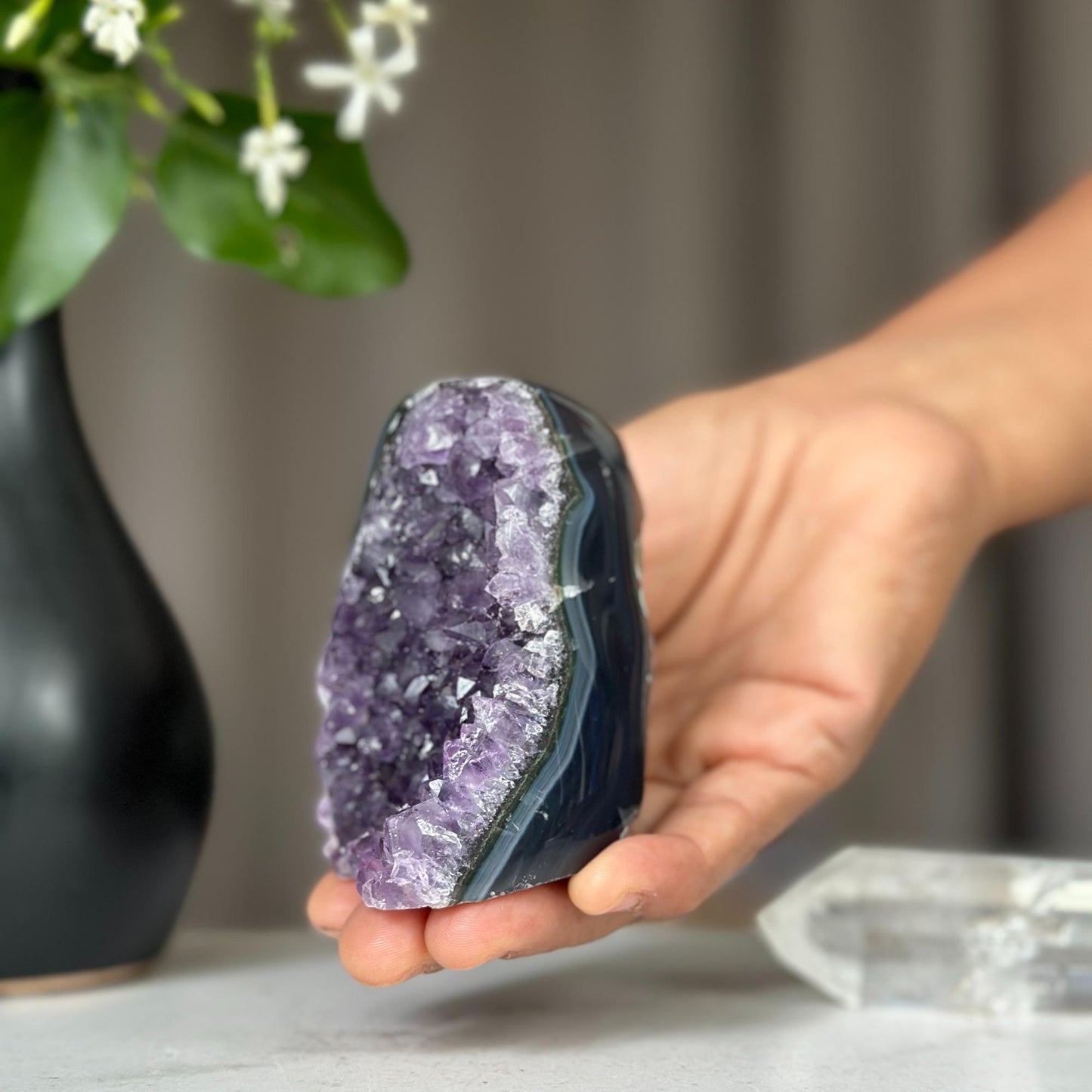 Amethyst Crystal Cluster