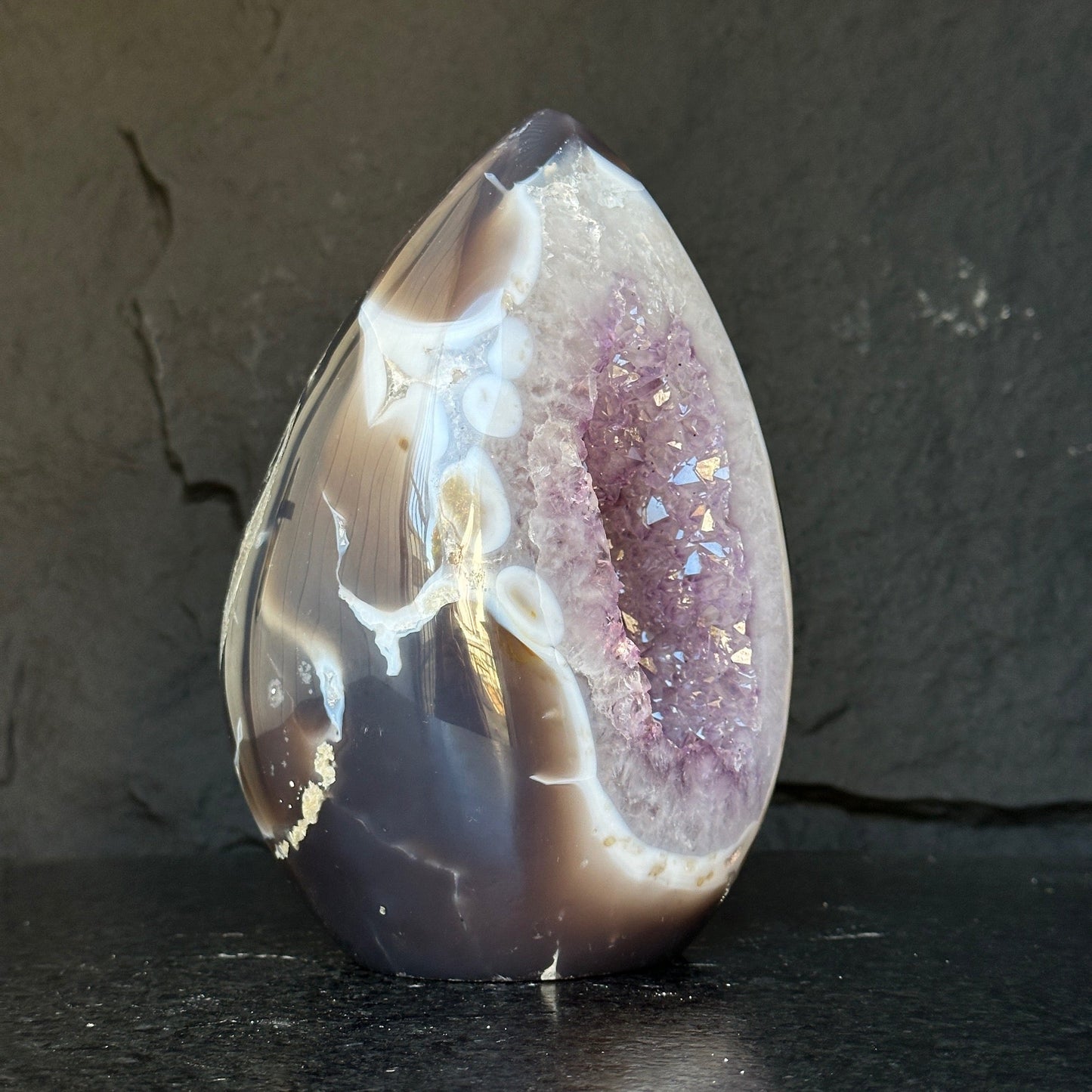 Huge Amethyst Geode Cave, 11.6 lbs!!