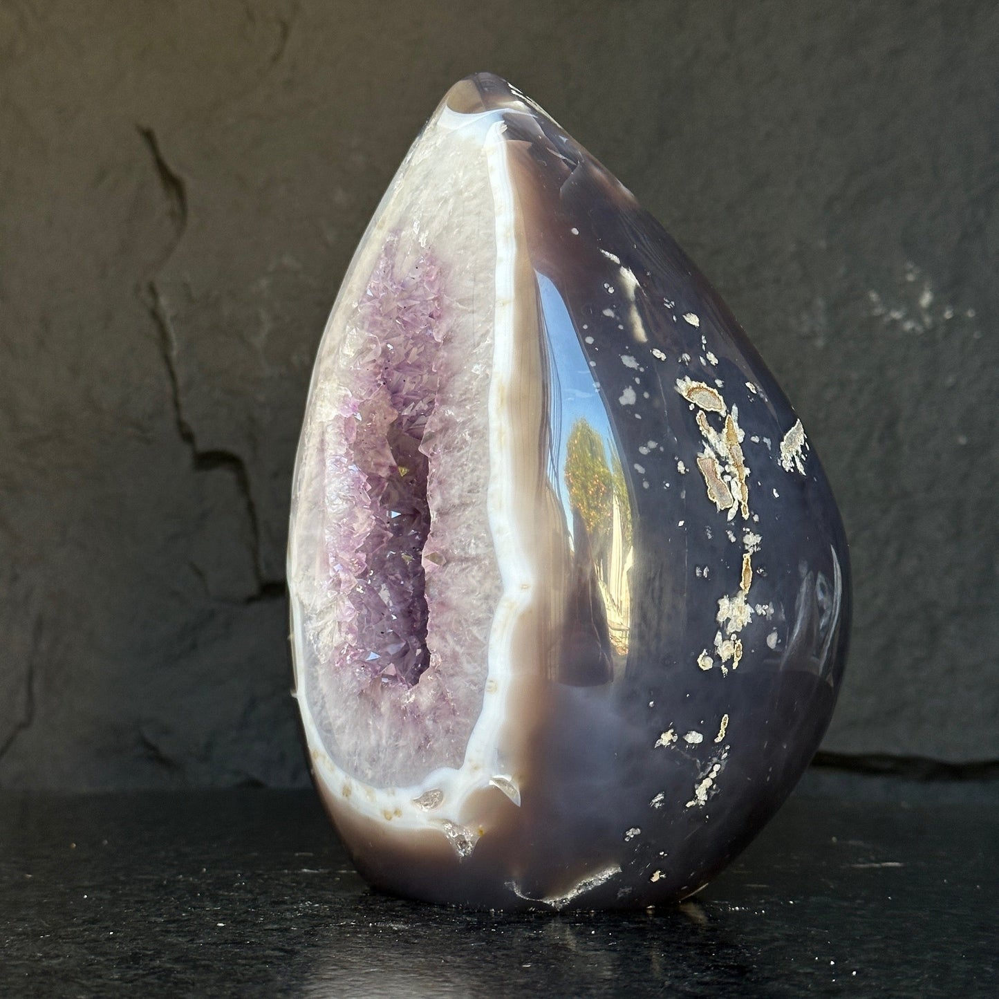 Huge Amethyst Geode Cave, 11.6 lbs!!