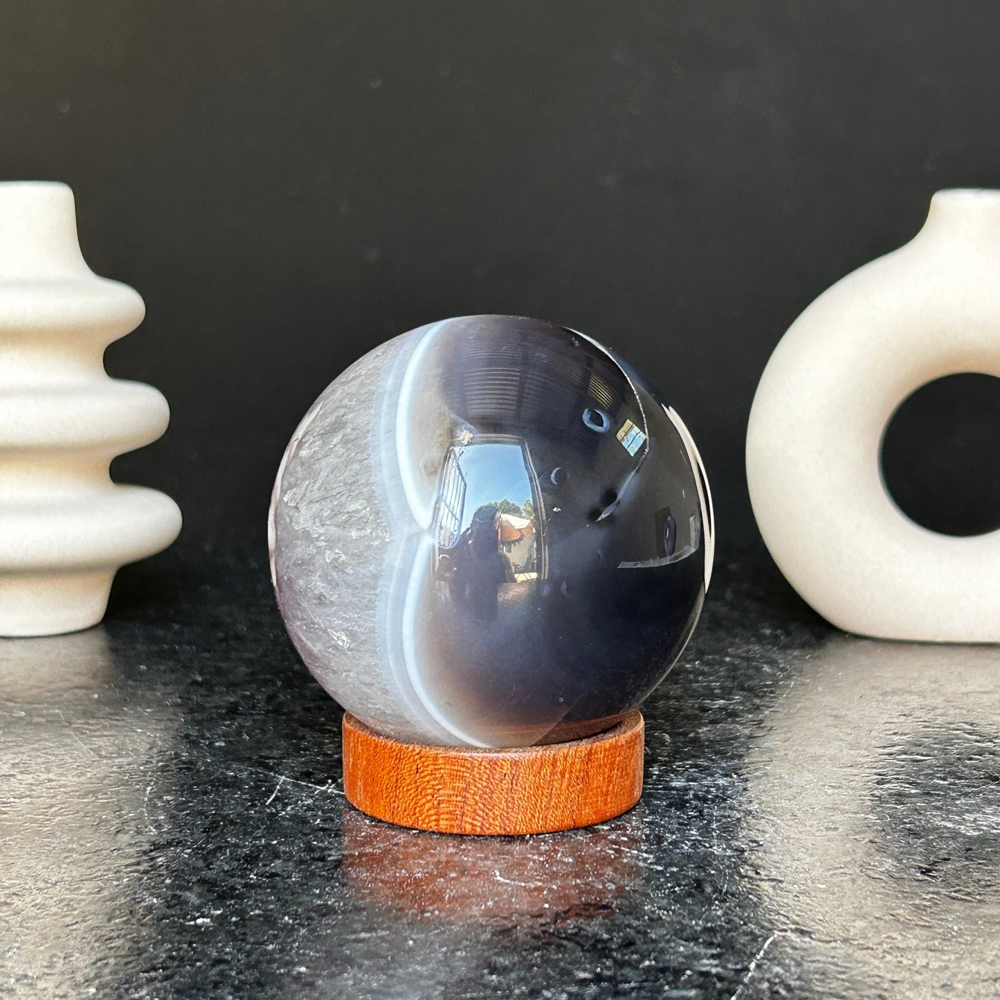 Amethyst sphere 1 lb! (base included)