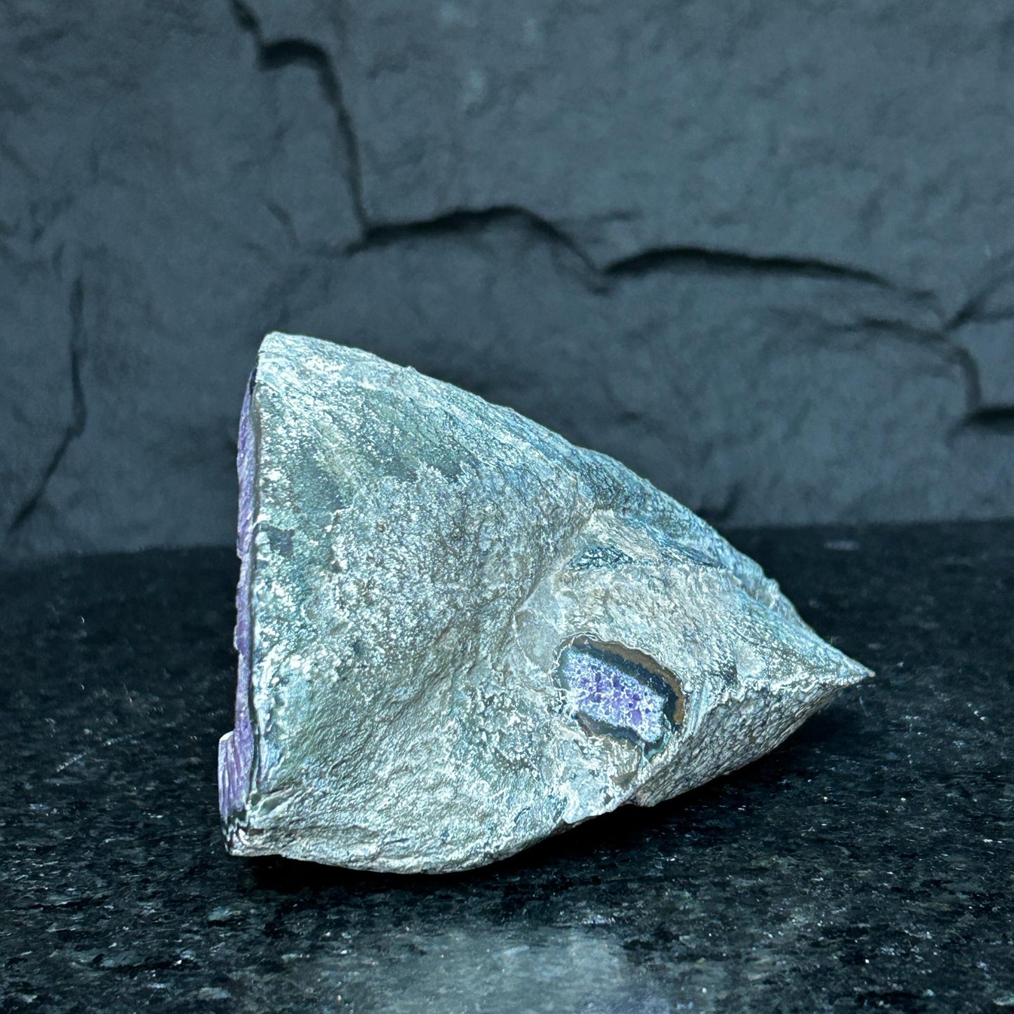 Deep Purple Amethyst Geode