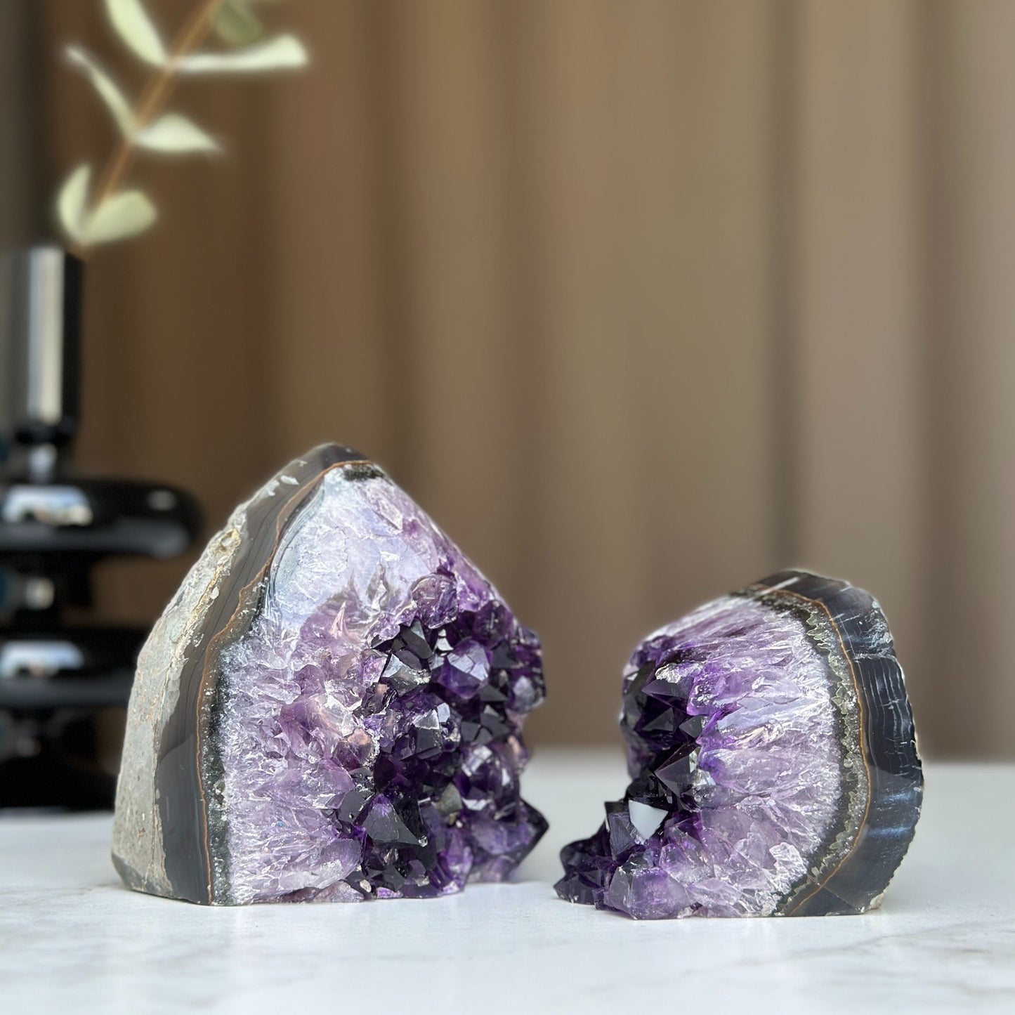 Amethyst set of 2