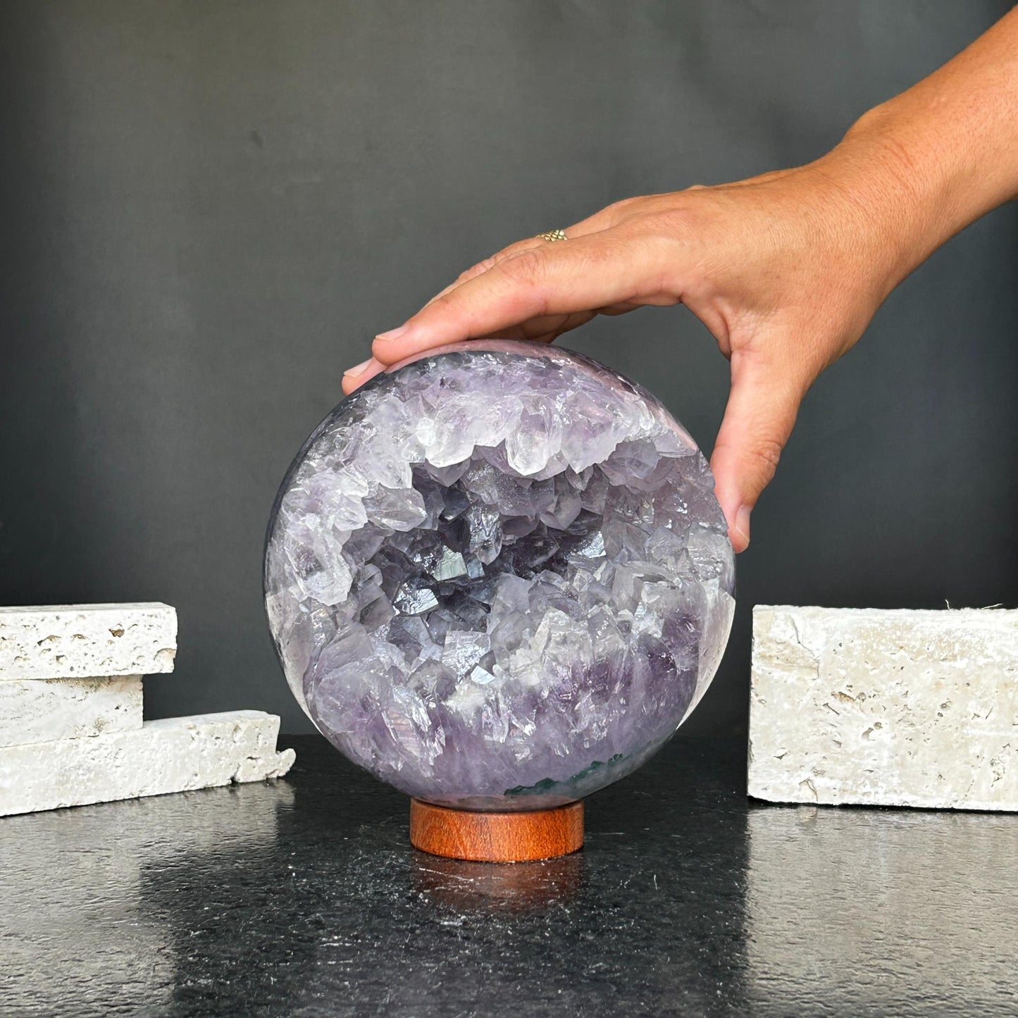 Amethyst giant geode, large amethyst