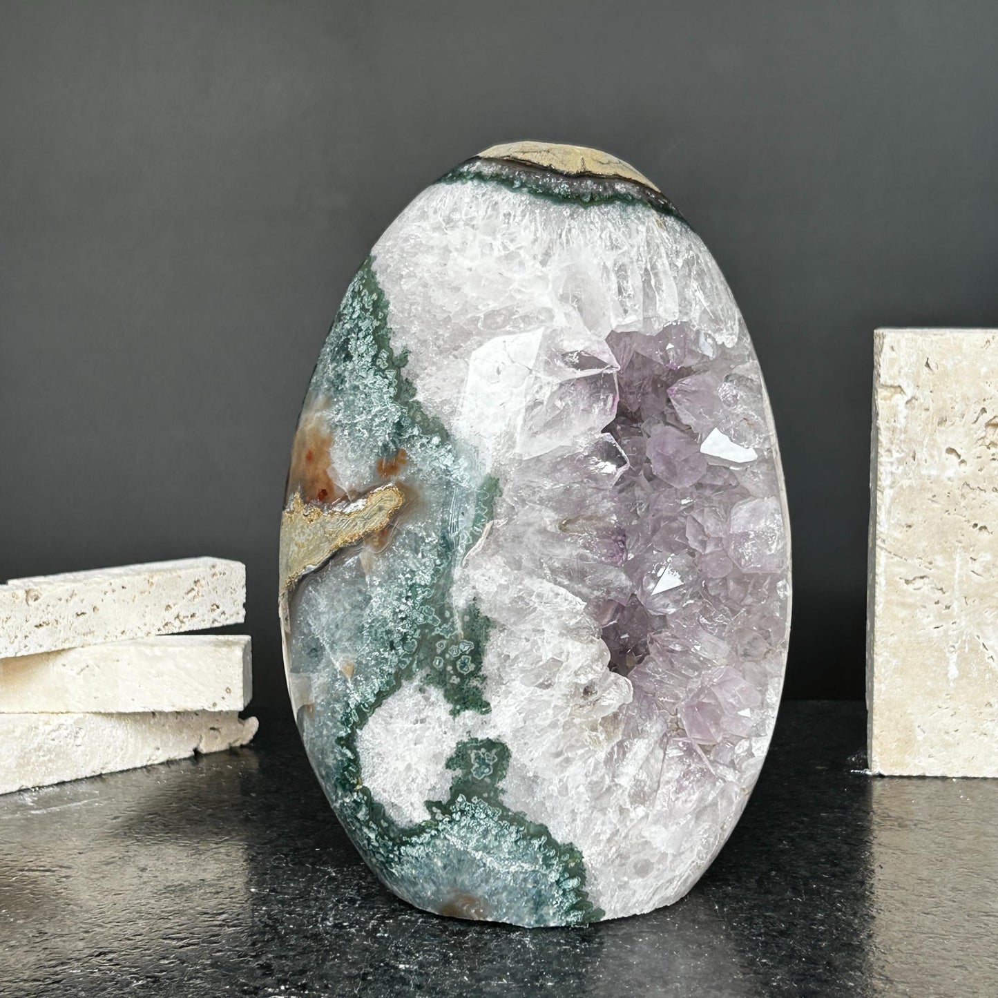 Agate and Amethyst Quartz Cave