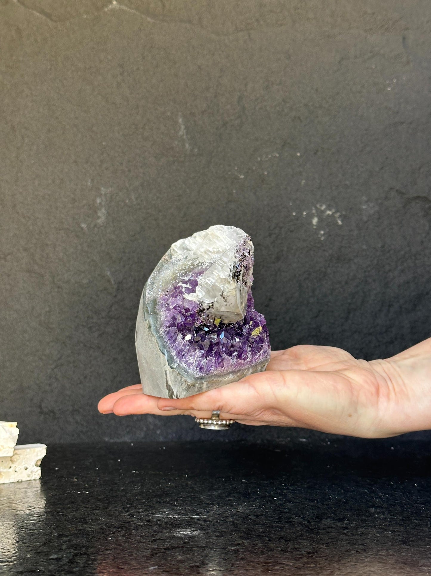 Amethyst cathedral geode