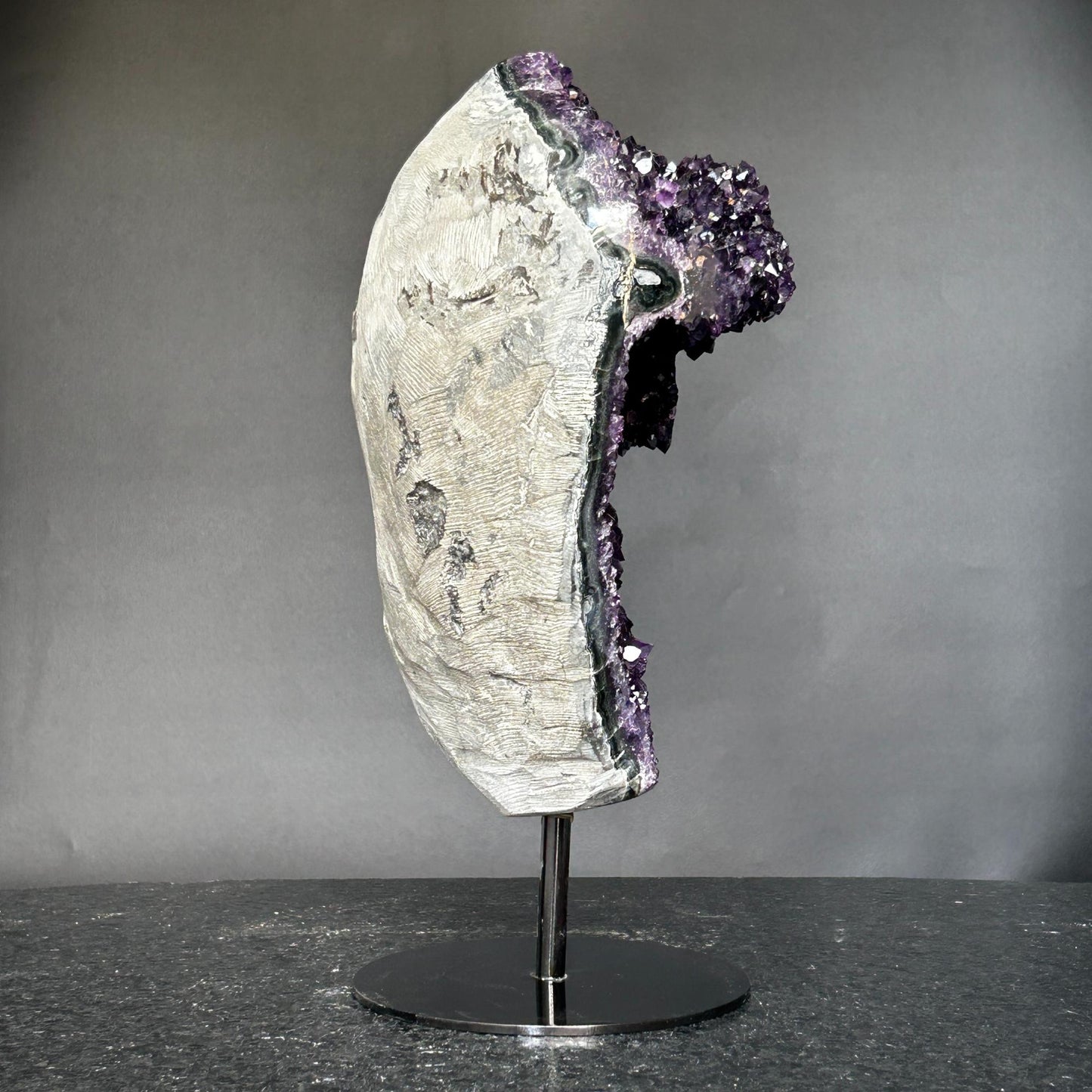 Deep Purple Amethyst Statement Piece - 13lbs!!!! - (Uruguay) Ethically Sourced
