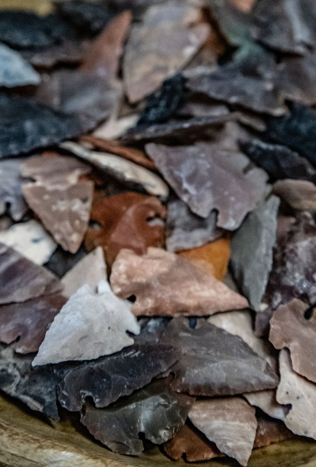Handcrafted Stone Arrowheads – Natural Tools for Ritual, Decor & Healing