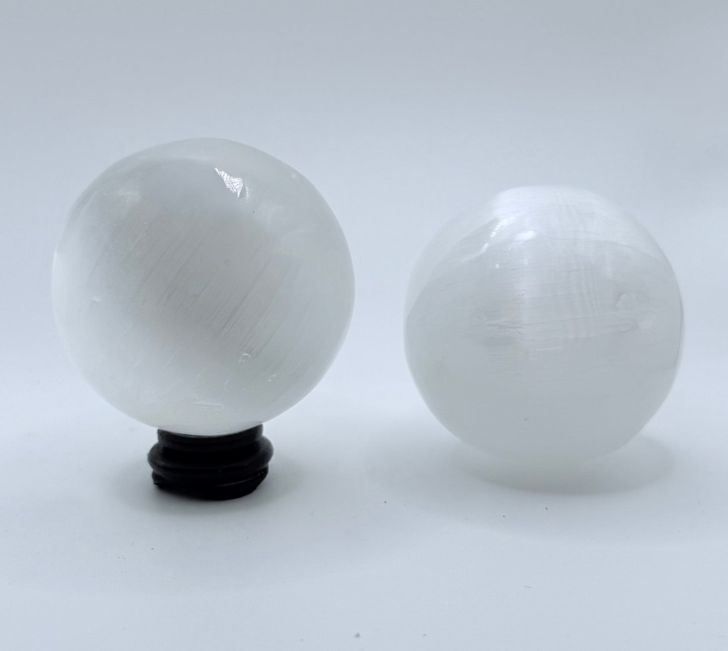 Selenite Crystal Ball – Energy Cleansing & Spiritual Healing Tool