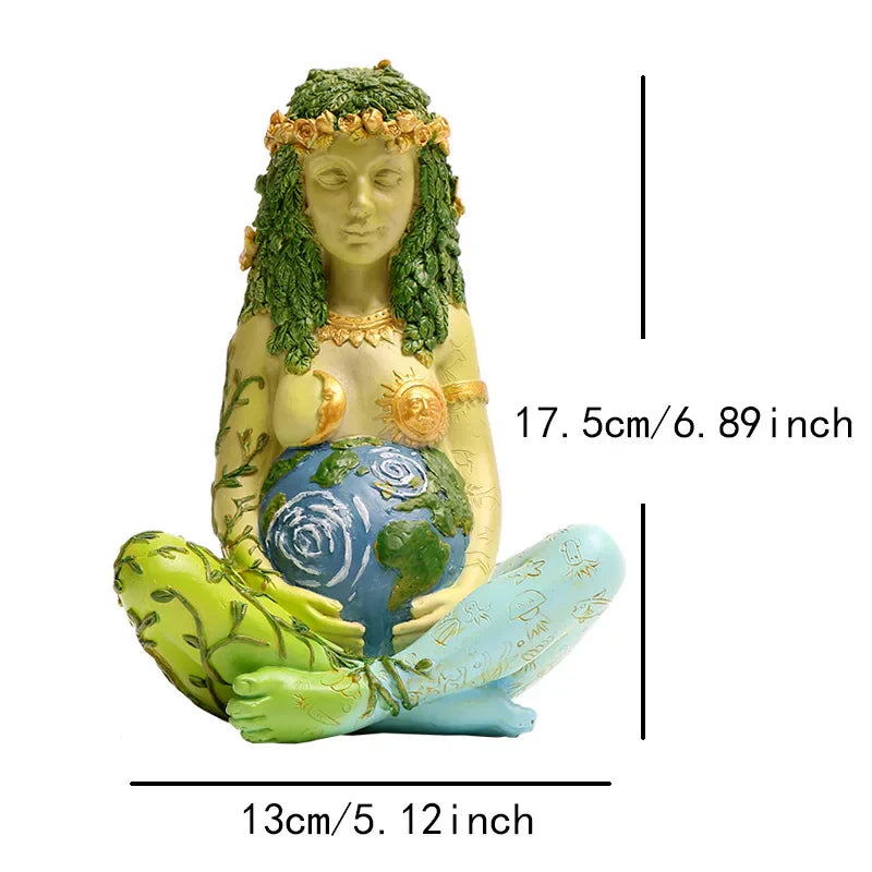 Gaia Earth Goddess Statue