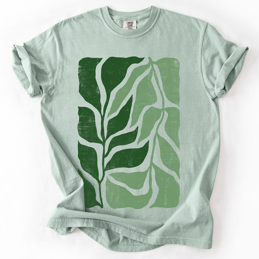 Green Leaf Botanica - Comfort Colors T-Shirt