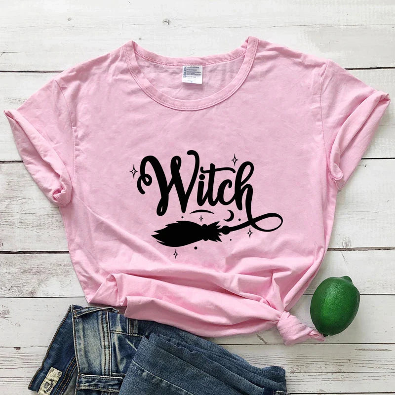 Witch Broom T-Shirt